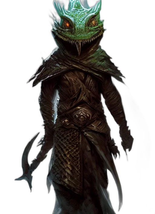 dragon, creature, staff, mask, concept art, fantasy art, pixel art, photorealistic transparent PNG cut-out