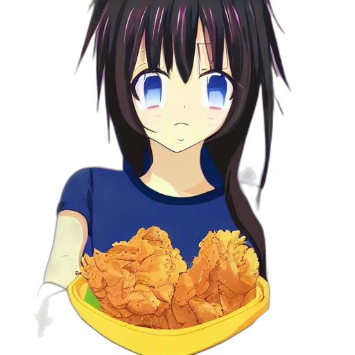 food, creature, animal, anime transparent PNG cut-out