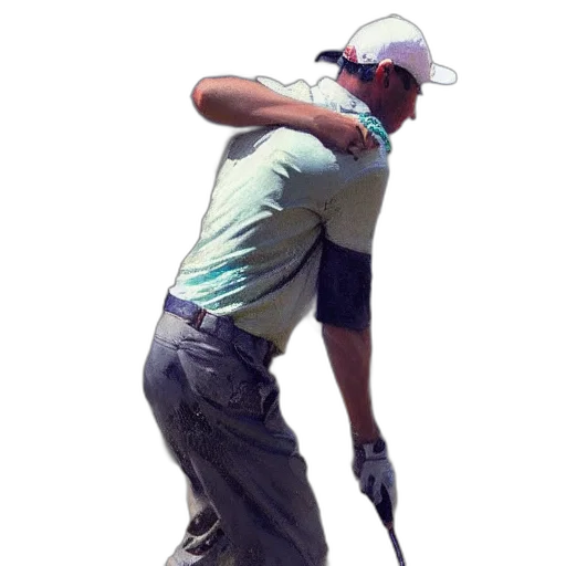 staff, random, golf, player transparent PNG cut-out