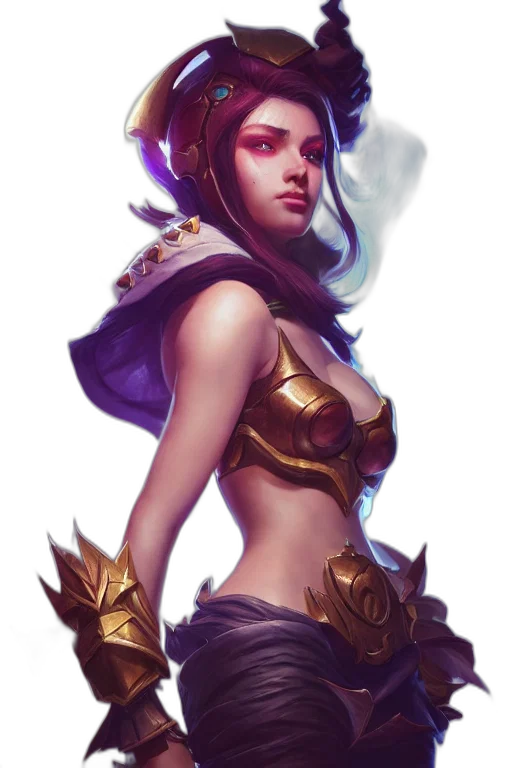 crown, fantasy art, concept art, comic book art, oil painting, golden, dark, colorful transparent PNG cut-out