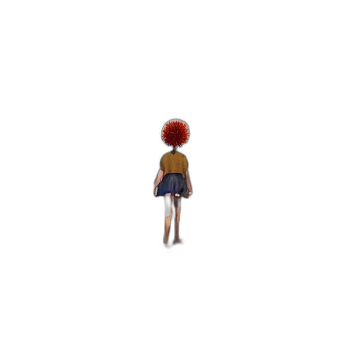 hair, dress, jacket, creature, 3d render, concept art, pixel art, anime transparent PNG cut-out