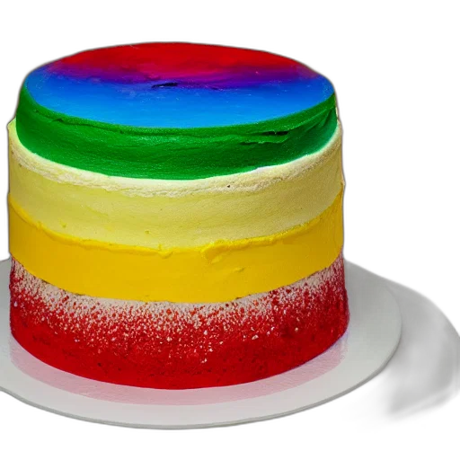hat, food, white, rainbow transparent PNG cut-out