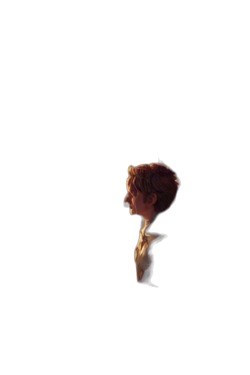 face, hair, robot, creature transparent PNG cut-out