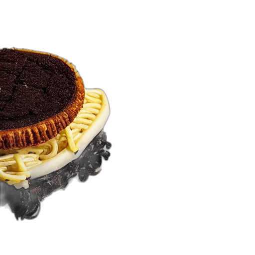 food, crown, 3d render, deep, fried, oreo, spaghetti, sandwich transparent PNG cut-out