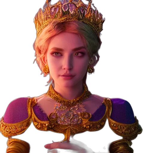crown, face, jewelry, dress transparent PNG cut-out