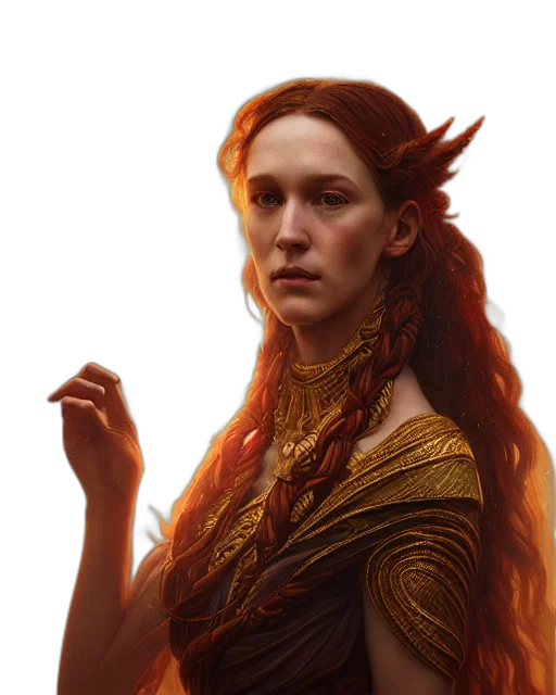 dragon, face, staff, crown transparent PNG cut-out
