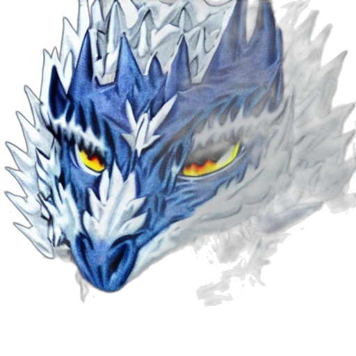 dragon, mask, face, creature transparent PNG cut-out