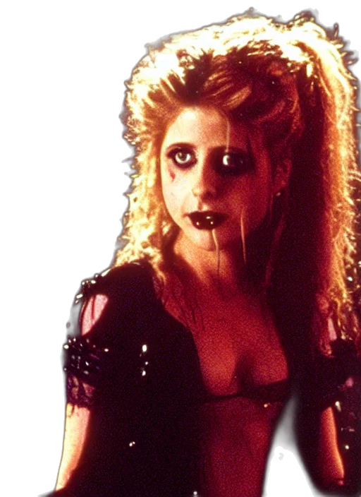 film, still, sarah, gellar transparent PNG cut-out