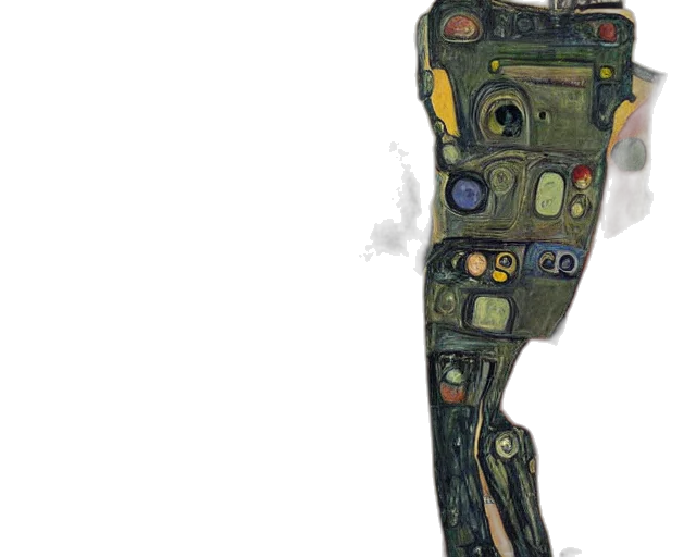 robot, weapon, shoes, jacket transparent PNG cut-out
