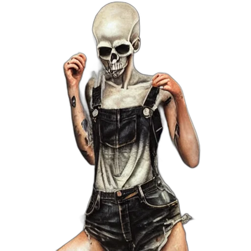 dress, mask, concept art, photorealistic, watercolor, fantasy art, dark, monochrome transparent PNG cut-out