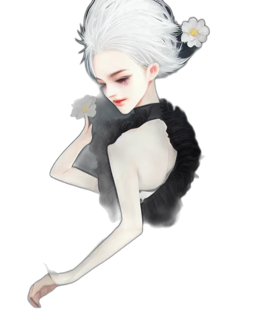 dress, creature, mask, face, fantasy art, concept art, watercolor, pixel art transparent PNG cut-out