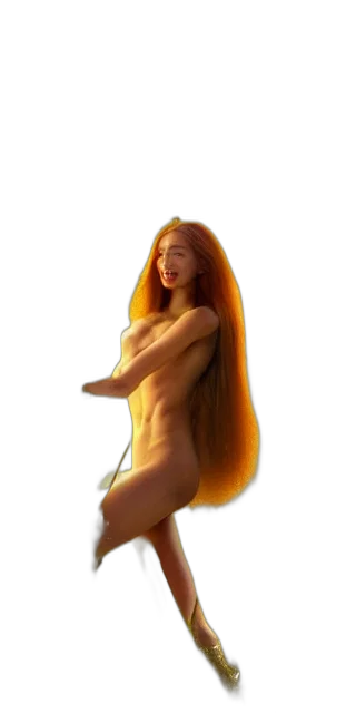 hair, dress, creature, animal, concept art, photorealistic, pixel art, fantasy art transparent PNG cut-out