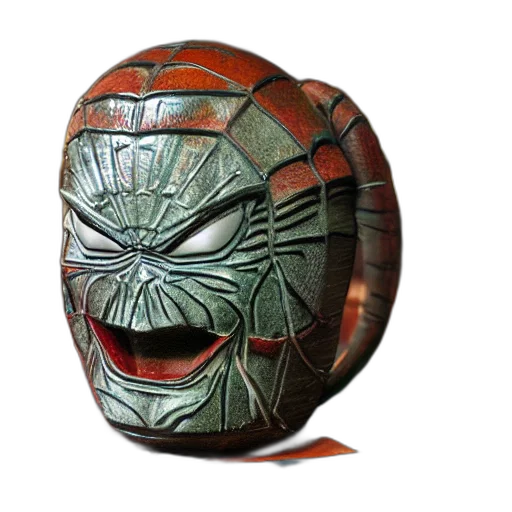 mask, face, 3d render, comic book art, photorealistic, concept art, closeup, image transparent PNG cut-out
