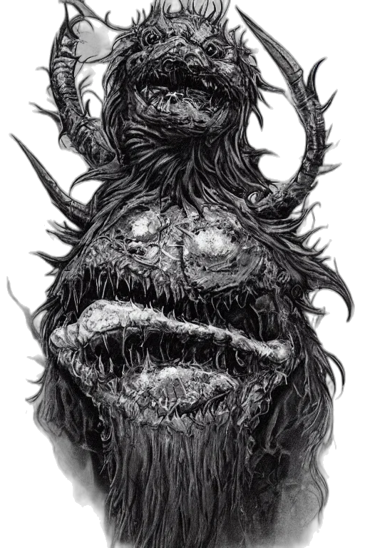 creature, mask, dragon, face transparent PNG cut-out