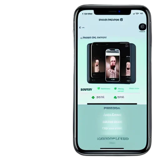 iphone, pro, max, displaying transparent PNG cut-out