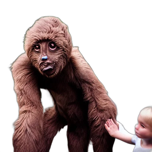 creature, animal, mask, face, concept art, photorealistic, 3d render, fantasy art transparent PNG cut-out