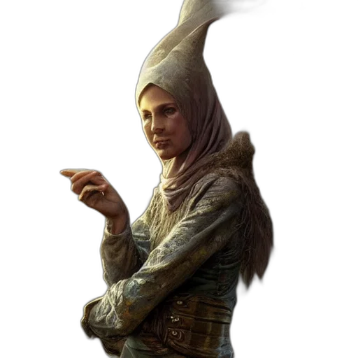 staff, mask, hat, face, concept art, fantasy art, photorealistic, 3d render transparent PNG cut-out