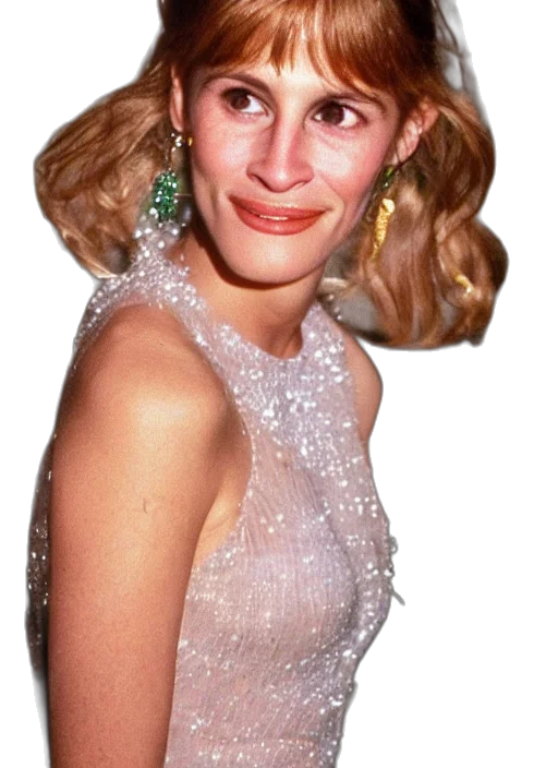 hair, dress, face, crown transparent PNG cut-out