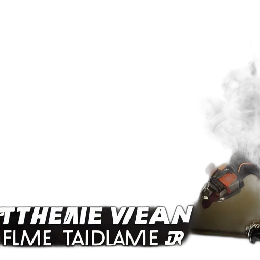 3d render, concept art, fire, gman, half, life, youtube, thumbnail transparent PNG cut-out