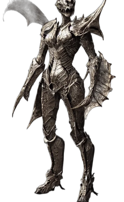 dragon, creature, staff, concept art transparent PNG cut-out