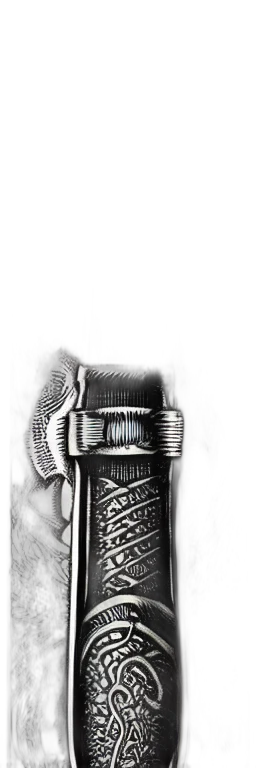 bottle, weapon, hair, robot, photorealistic, pencil sketch, comic book art, concept art transparent PNG cut-out