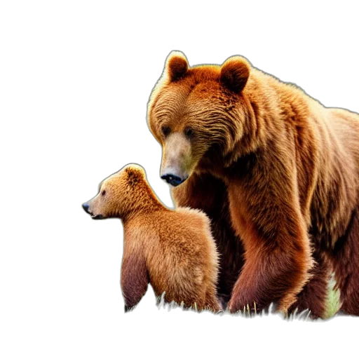 animal, concept art, photorealistic, pixel art transparent PNG cut-out