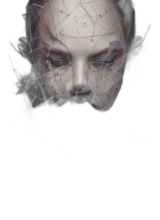 mask, face, crown, creature transparent PNG cut-out