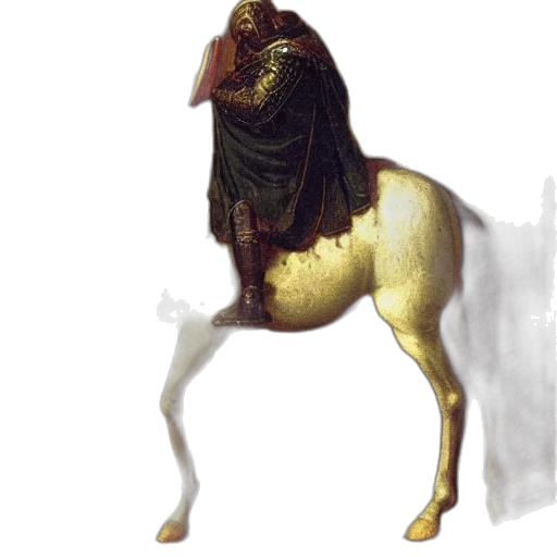 staff, animal, mask, crown, concept art, fantasy art, photorealistic, oil painting transparent PNG cut-out