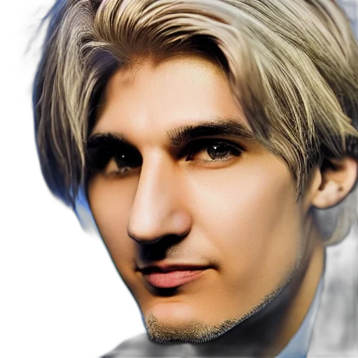 face, hair, animal, photorealistic, cartoon, anime, fantasy art, handsome transparent PNG cut-out