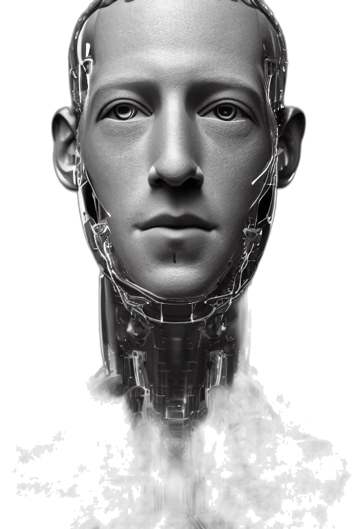 robot, face, mask, creature transparent PNG cut-out