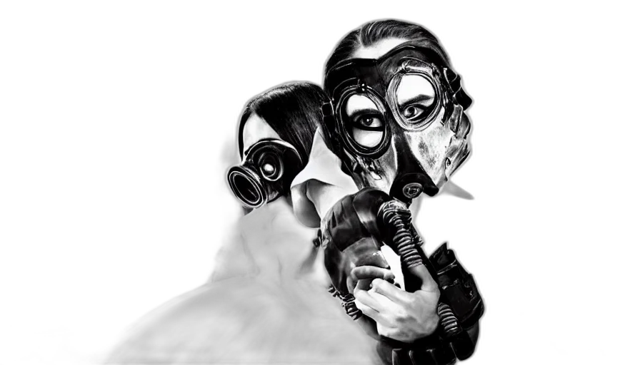 mask, face, concept art, comic book art, photorealistic, pencil sketch, disturbing, big transparent PNG cut-out