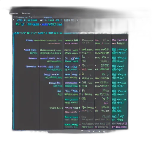 staff, vaporwave, blue, dark, pastel, green, recaf, bytecode transparent PNG cut-out