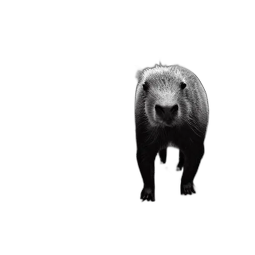 animal, creature, hair, face, photorealistic, concept art, vintage, photo transparent PNG cut-out