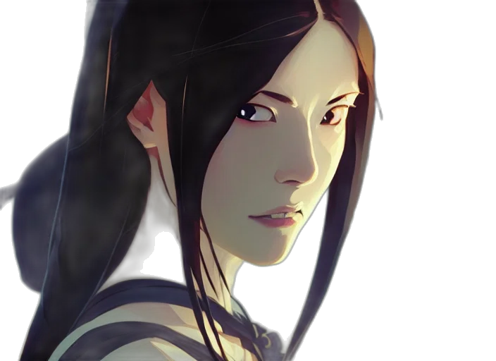 face, staff, mask, fantasy art, concept art, anime, photorealistic, dark transparent PNG cut-out