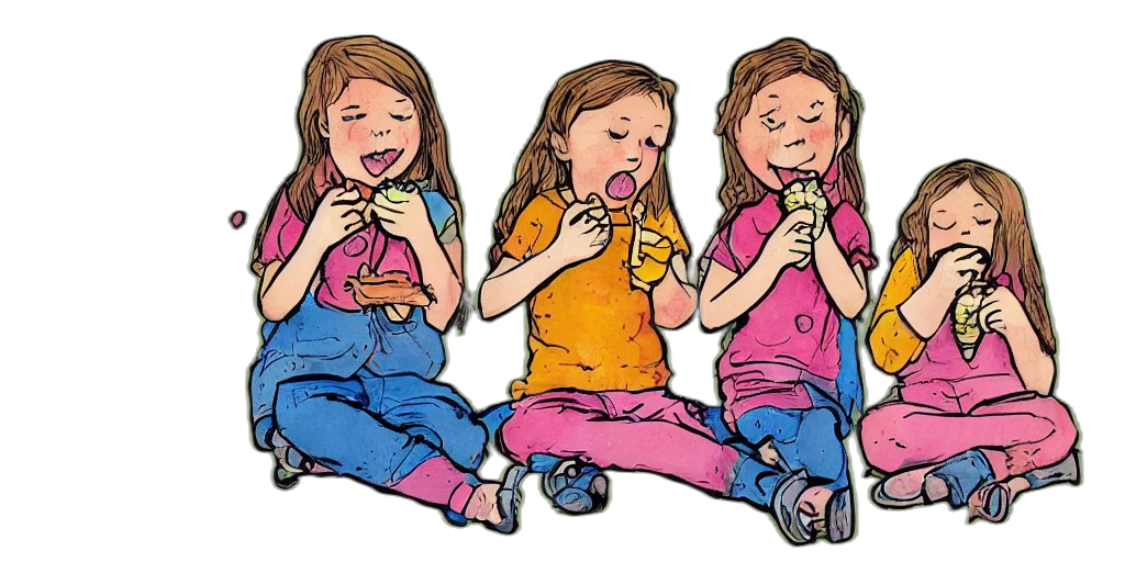 food, cartoon, pastel, children transparent PNG cut-out
