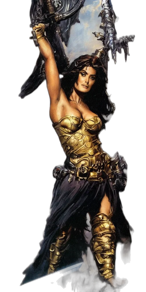 comic book art, fantasy art, concept art, frank transparent PNG cut-out
