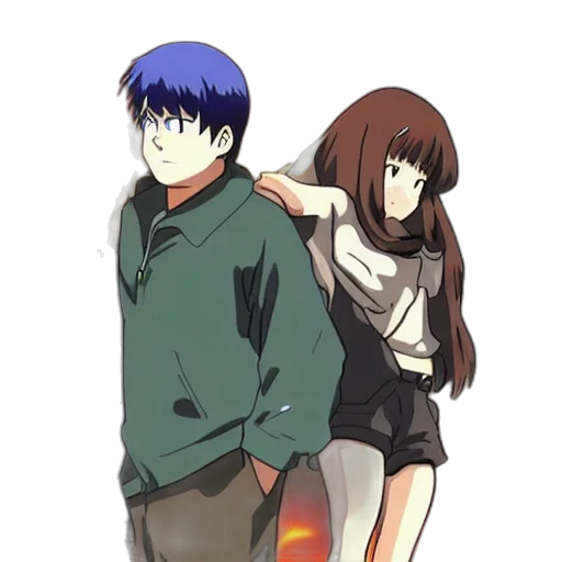 jacket, dress, anime, concept art transparent PNG cut-out