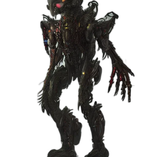 robot, creature, animal, mask, concept art, 3d render, dragon, combine transparent PNG cut-out