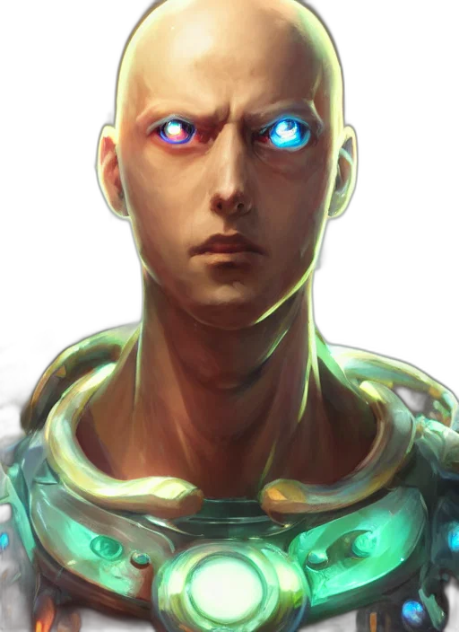 robot, face, mask, staff transparent PNG cut-out