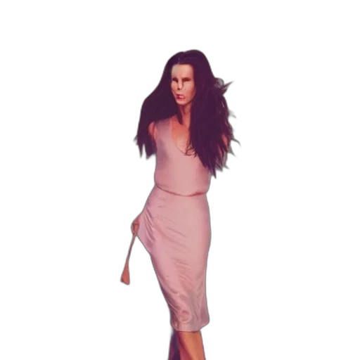 dress, hair, photorealistic, cartoon transparent PNG cut-out