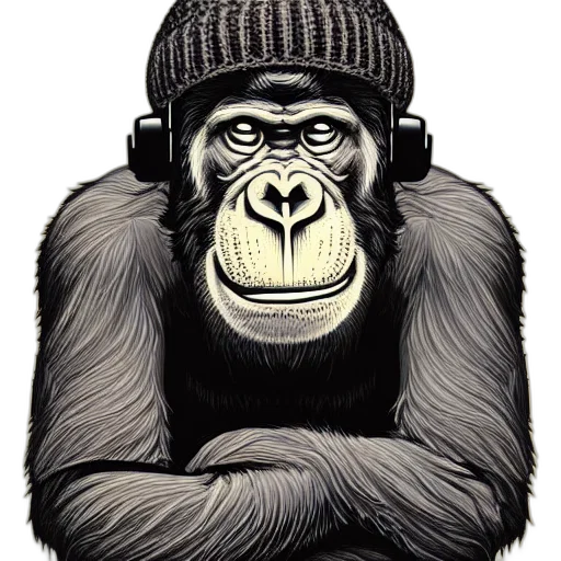 animal, face, hat, mask, photorealistic, cartoon, concept art, comic book art transparent PNG cut-out