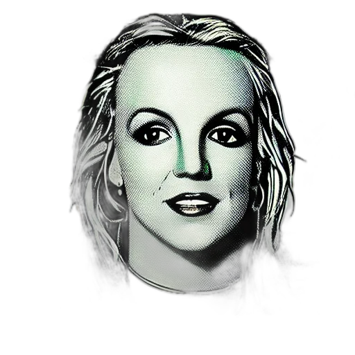 face, mask, hair, jewelry transparent PNG cut-out