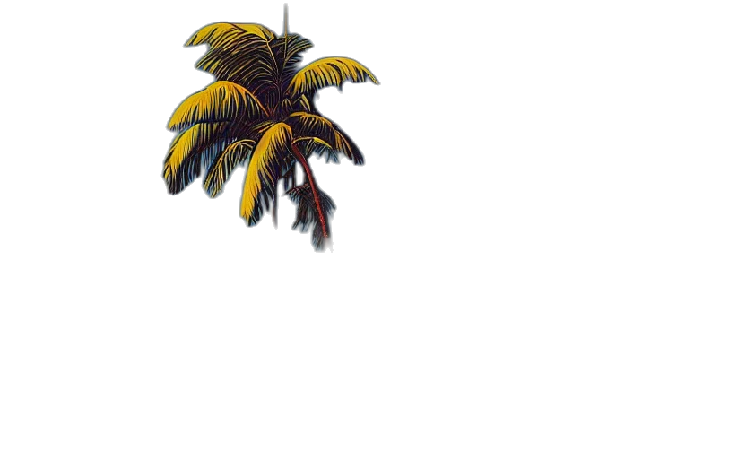 tree, umbrella, hat, staff transparent PNG cut-out