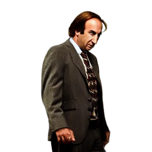 staff, jacket, face, animal, pixel art, concept art, photorealistic, saul transparent PNG cut-out