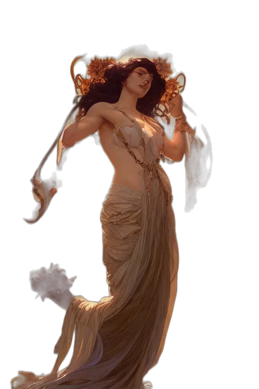 dress, fantasy art, concept art, photorealistic transparent PNG cut-out
