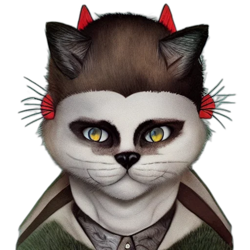 staff, animal, fantasy art, concept art transparent PNG cut-out