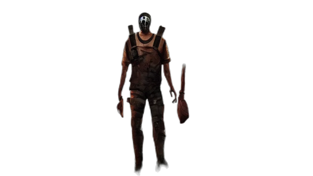 robot, mask, staff, creature transparent PNG cut-out
