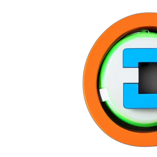 3d render, pixel art, neon, colorful, microsoft, clippy, dlsr, photo transparent PNG cut-out