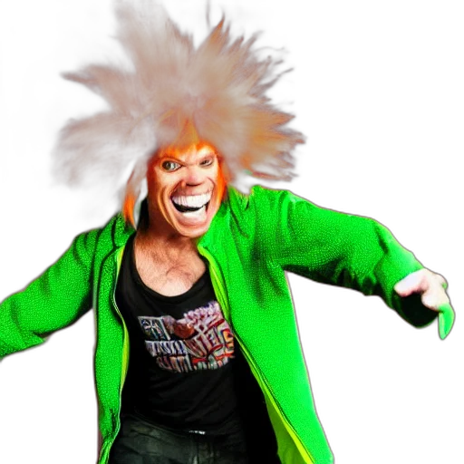 jacket, hair, creature, staff, blanka, carrot, top, prop transparent PNG cut-out