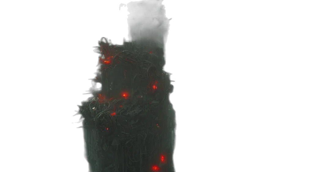 mask, robot, creature, dress transparent PNG cut-out